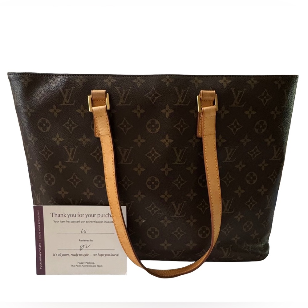 Louis Vuitton Luco Monogram Shoulder Bag with COA